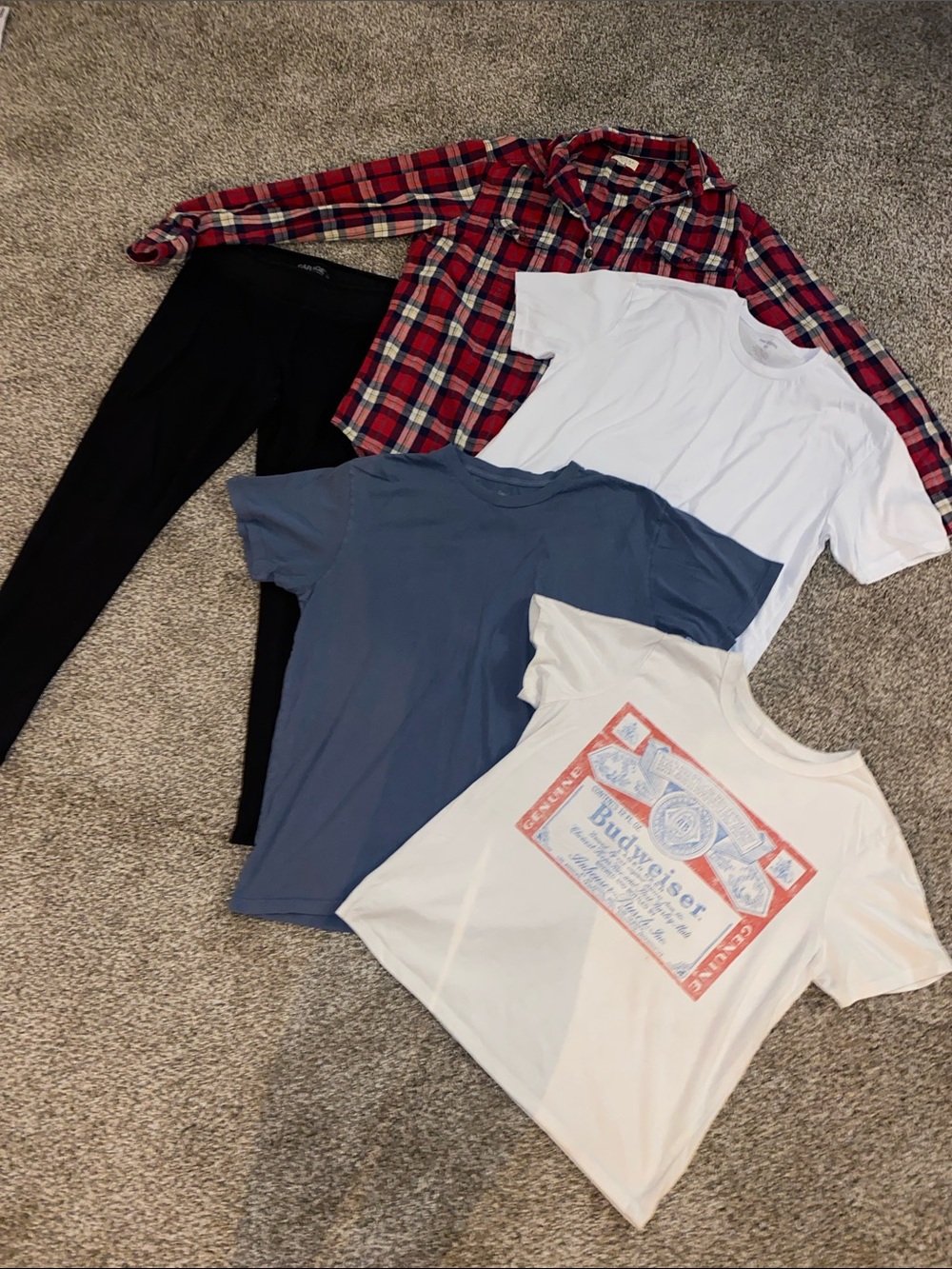 🖤 Womens Large Budweiser Graphic Tee Bundle